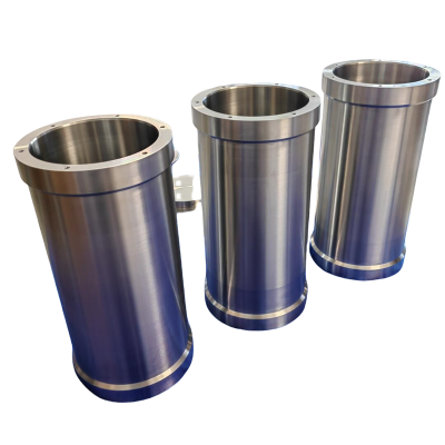 precision titanium tubes cylinders