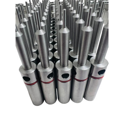 precision custom turning stainless steel tubes, shafts and connectors 