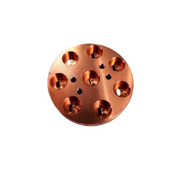 China manufacturer customize precision Cu-ETP copper components 